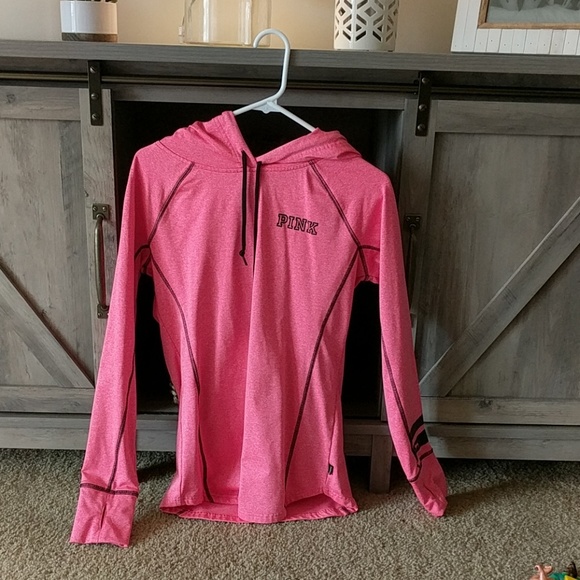 PINK Victoria's Secret Tops - Victoria secret workout hoodie